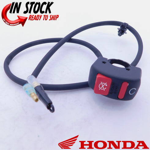 HONDA LEFT ENGINE STOP SWITCH 2013-2018 CRF110F GENUINE OEM NEW 35130-KYK-911